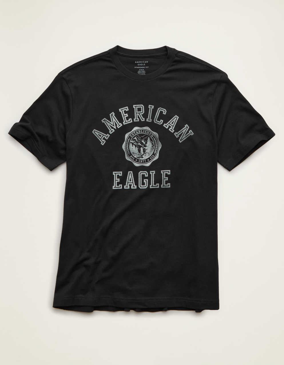 AE Standard Fit Graphic Logo T-Shirt