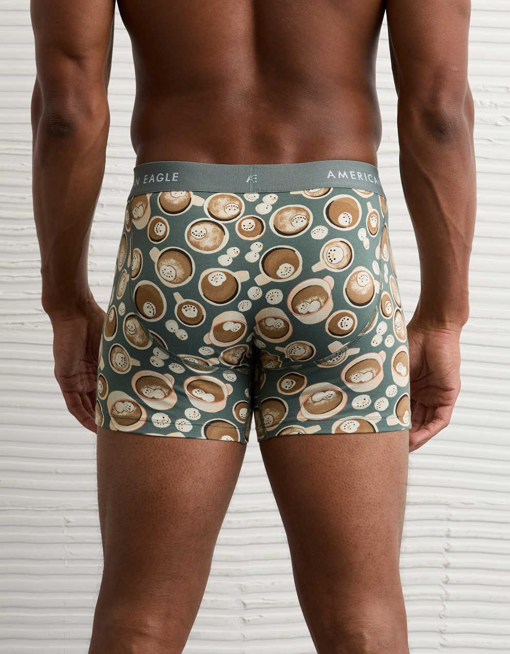 AEO Men's Cocoa 4.5" Classic Boxer Brief