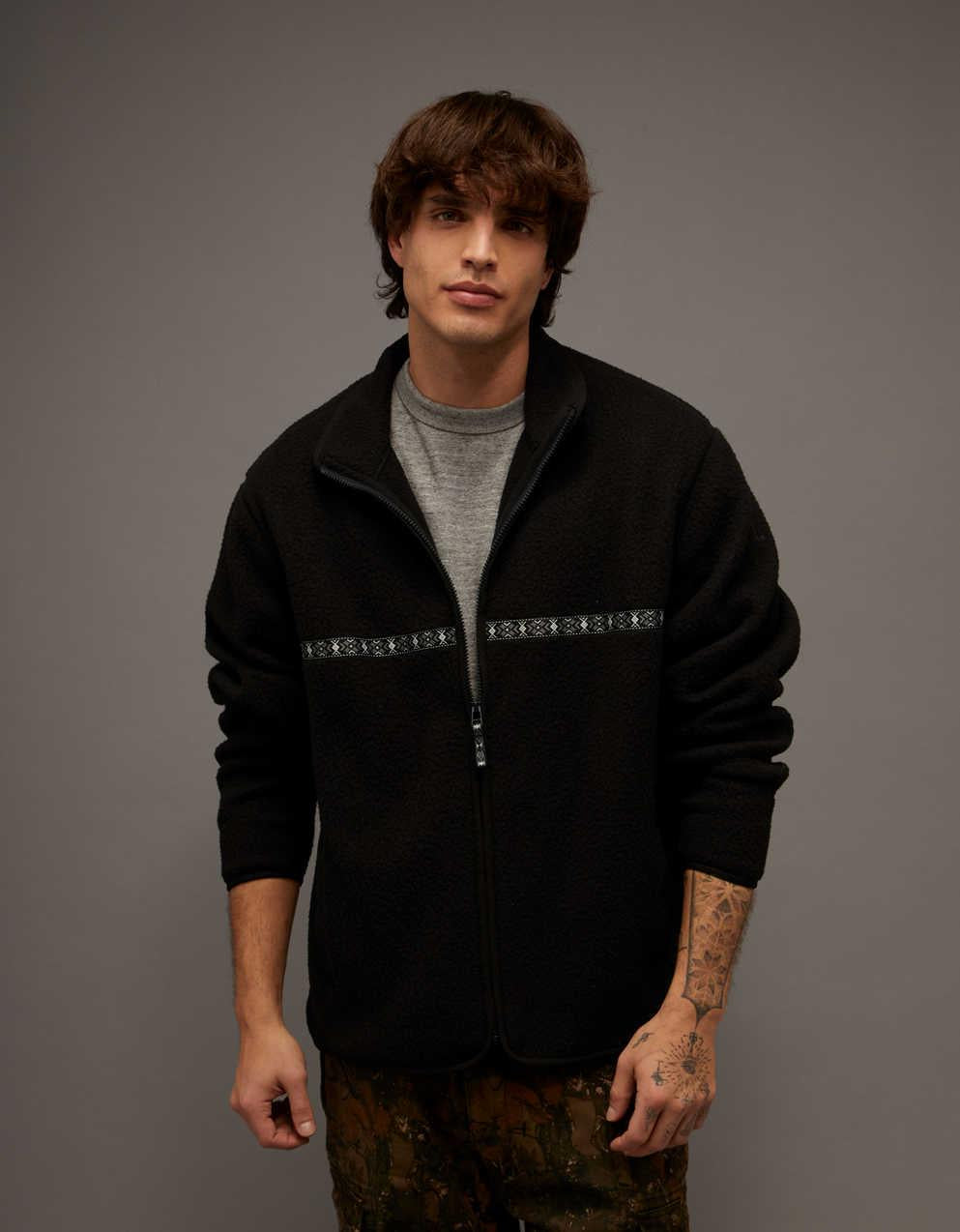 AE Zip-Up Sherpa Jacket