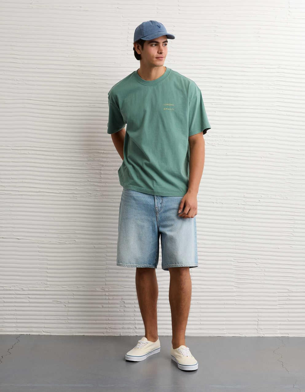 AE Boxy Fit Destination Graphic T-Shirt