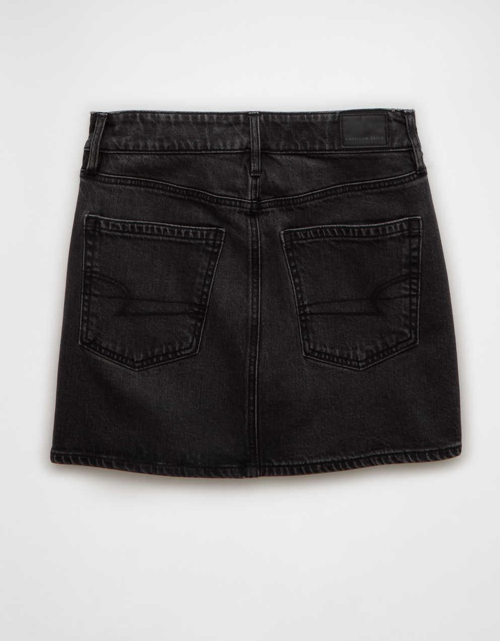 AE Stretch High-Waisted Perfect Denim Mini Skirt