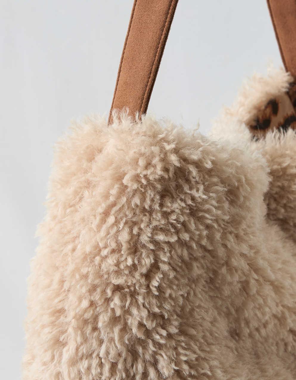 Aerie Fuzzy Fur Tote Bag