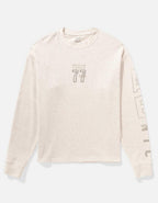 AE Oversized Long-Sleeve Elevated Logo Graphic Thermal T-Shirt