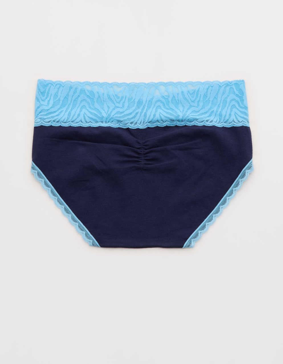 Superchill Cotton Zebra Lace Boybrief Underwear