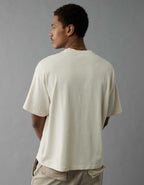 AE Laidback Luxe Heavyweight Oversized Logo Graphic T-Shirt