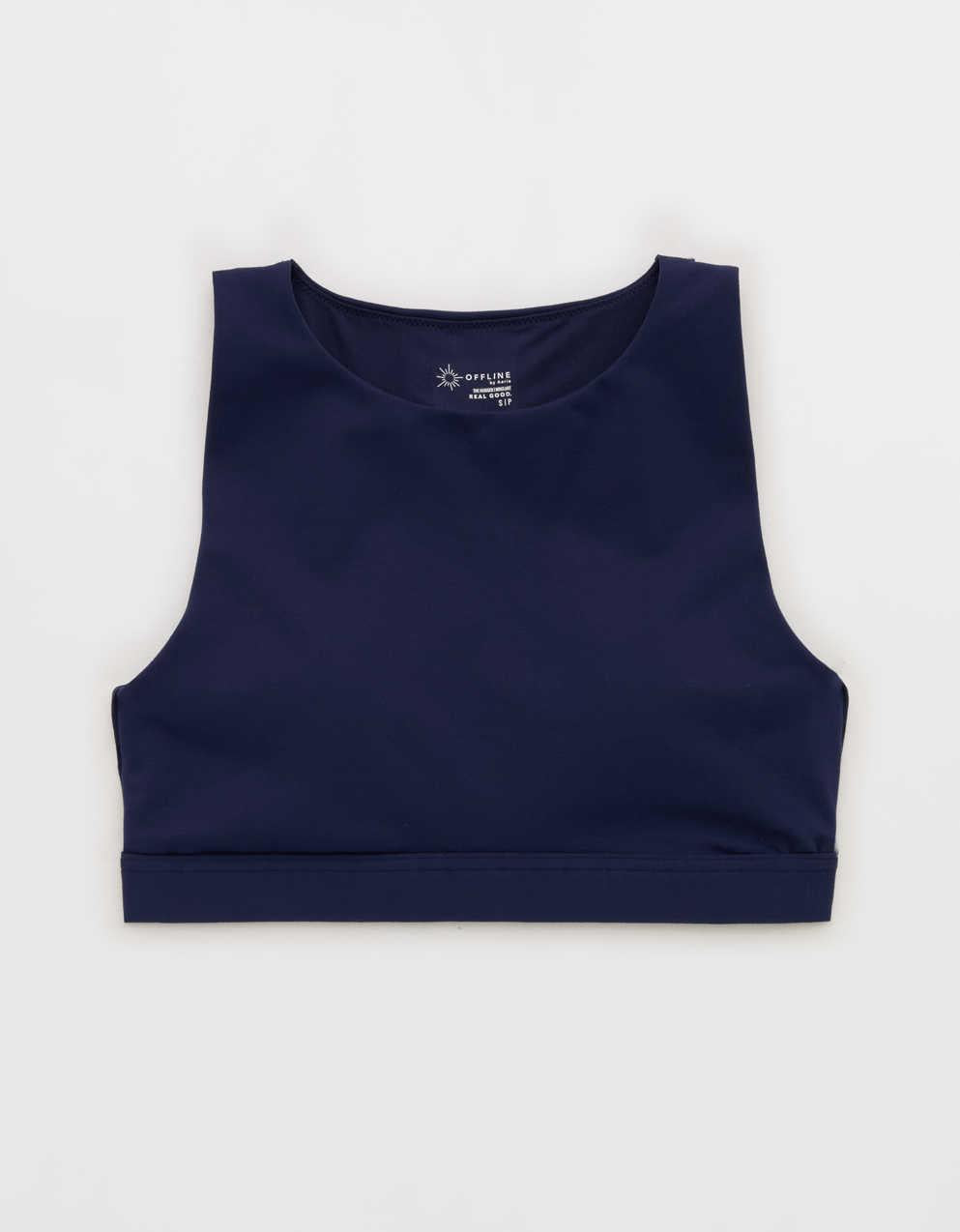 OFFLINE By Aerie The Hugger High Neck Sports Bra