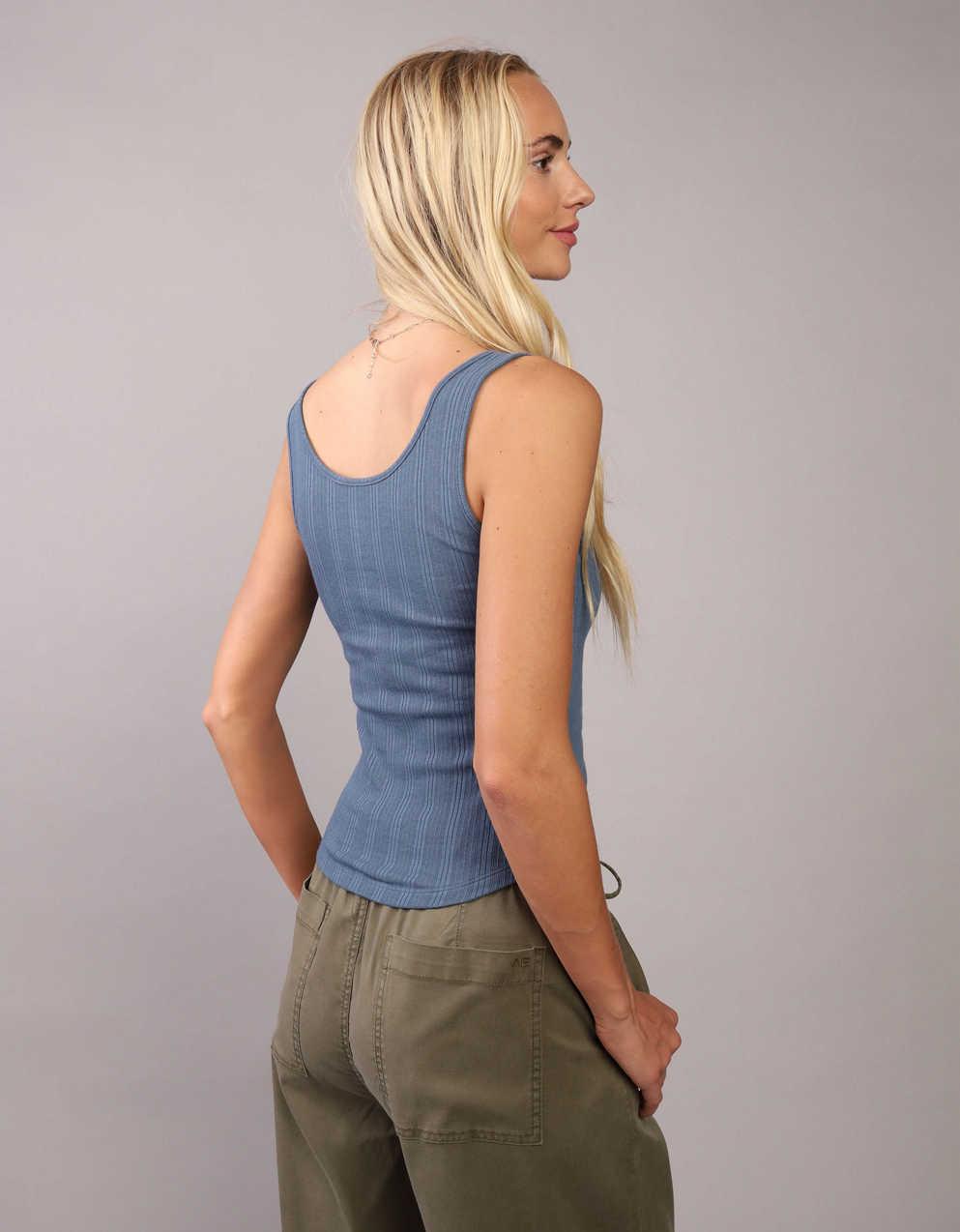 AE Pointelle Tank Top