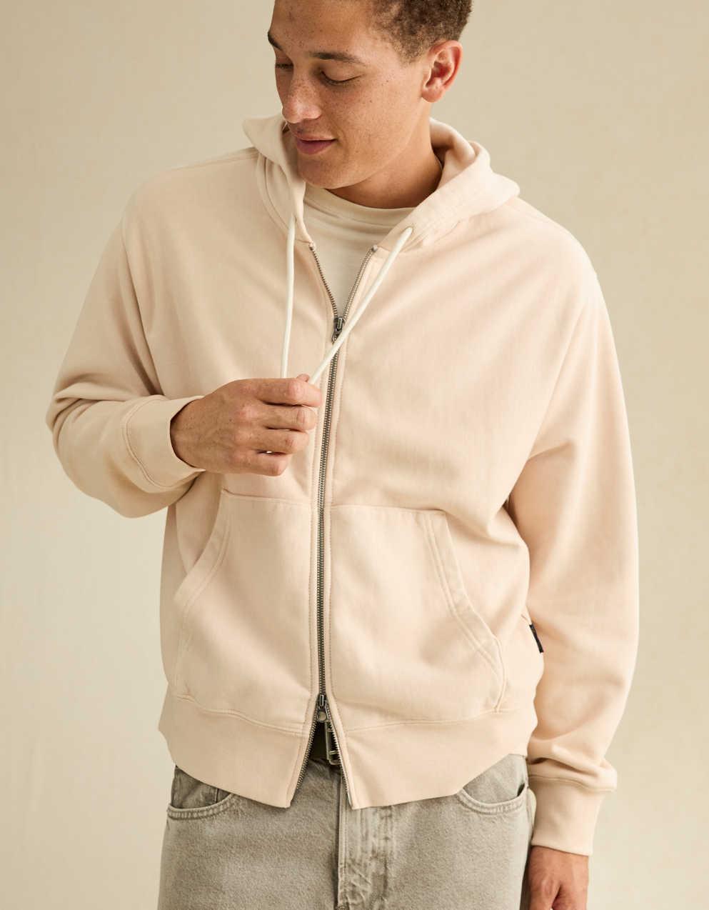 AE Laidback Luxe Full-Zip Hoodie
