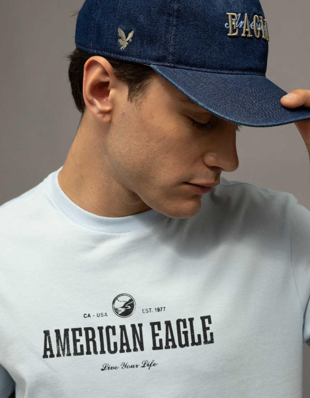 AE Standard Fit Graphic Logo T-Shirt