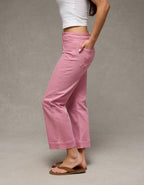 AE Stretch High-Waisted Stovepipe Crop Jean