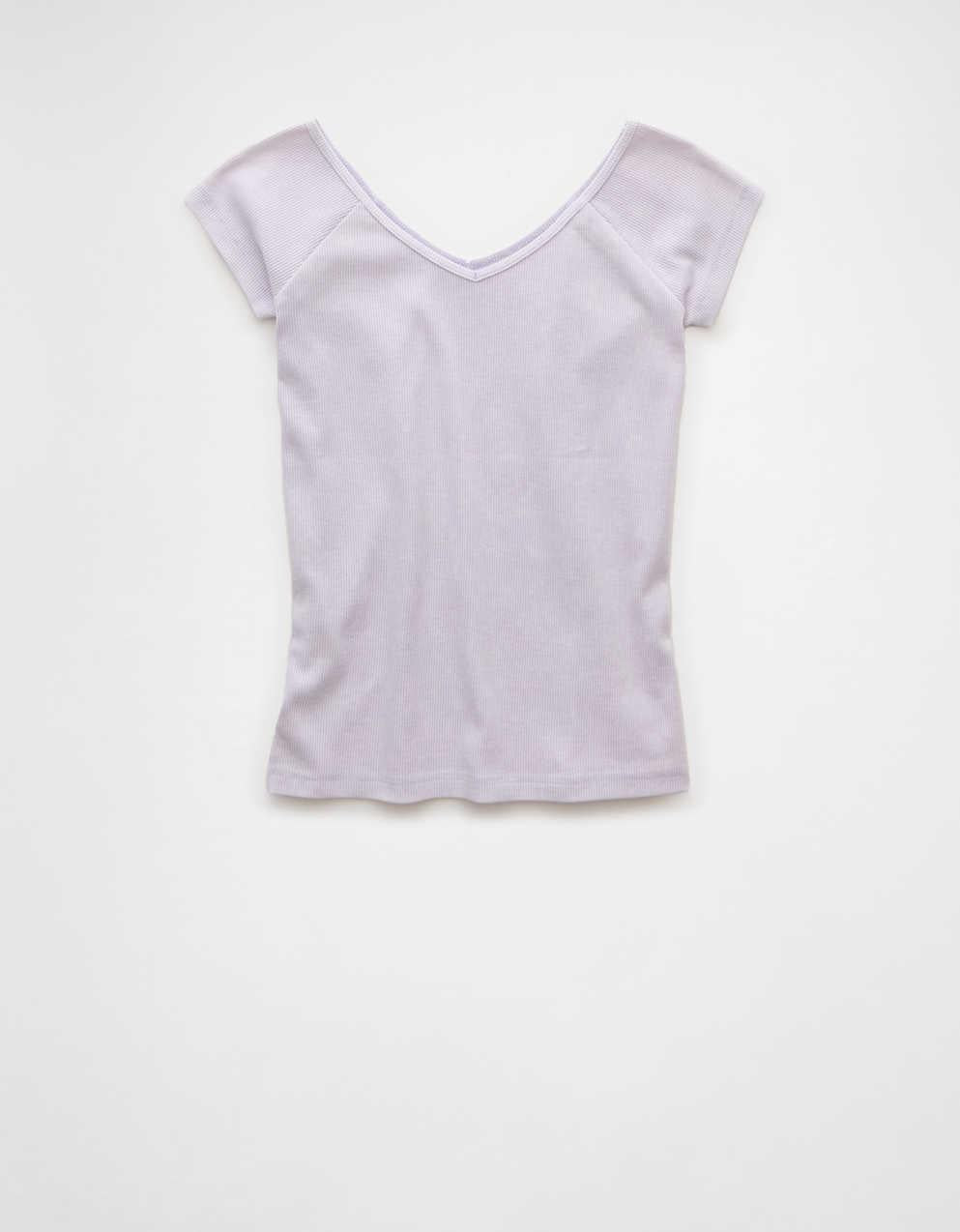AE Saltwash V-Neck Baby Tee