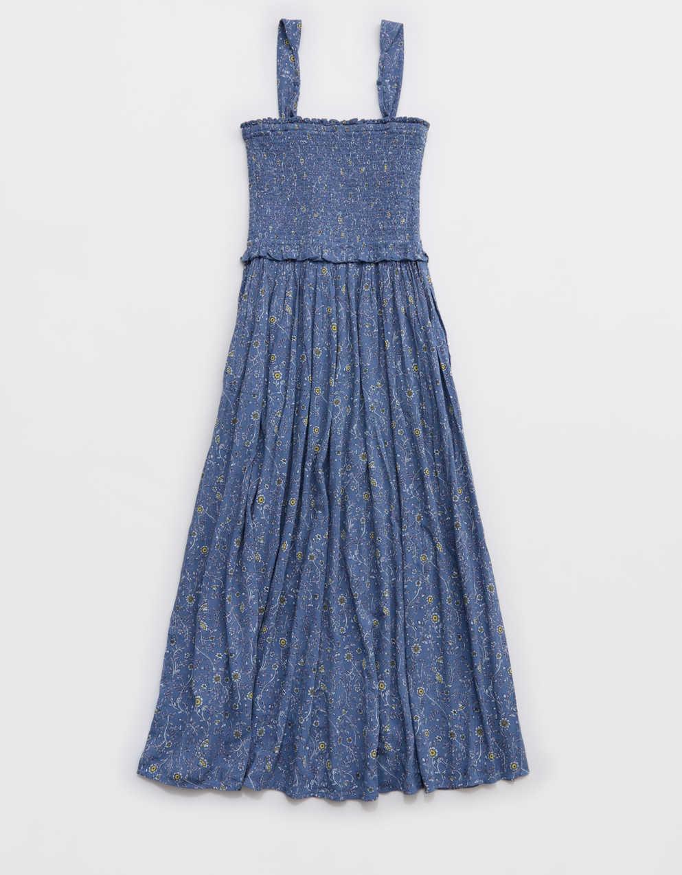 Aerie At The Barre Smocked Dress