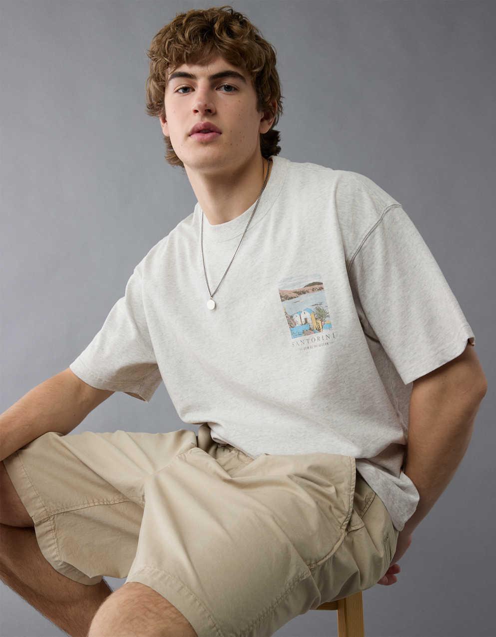 AE Boxy Destination Graphic T-Shirt