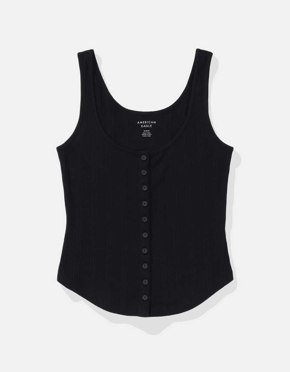 AE Pointelle Tank Top