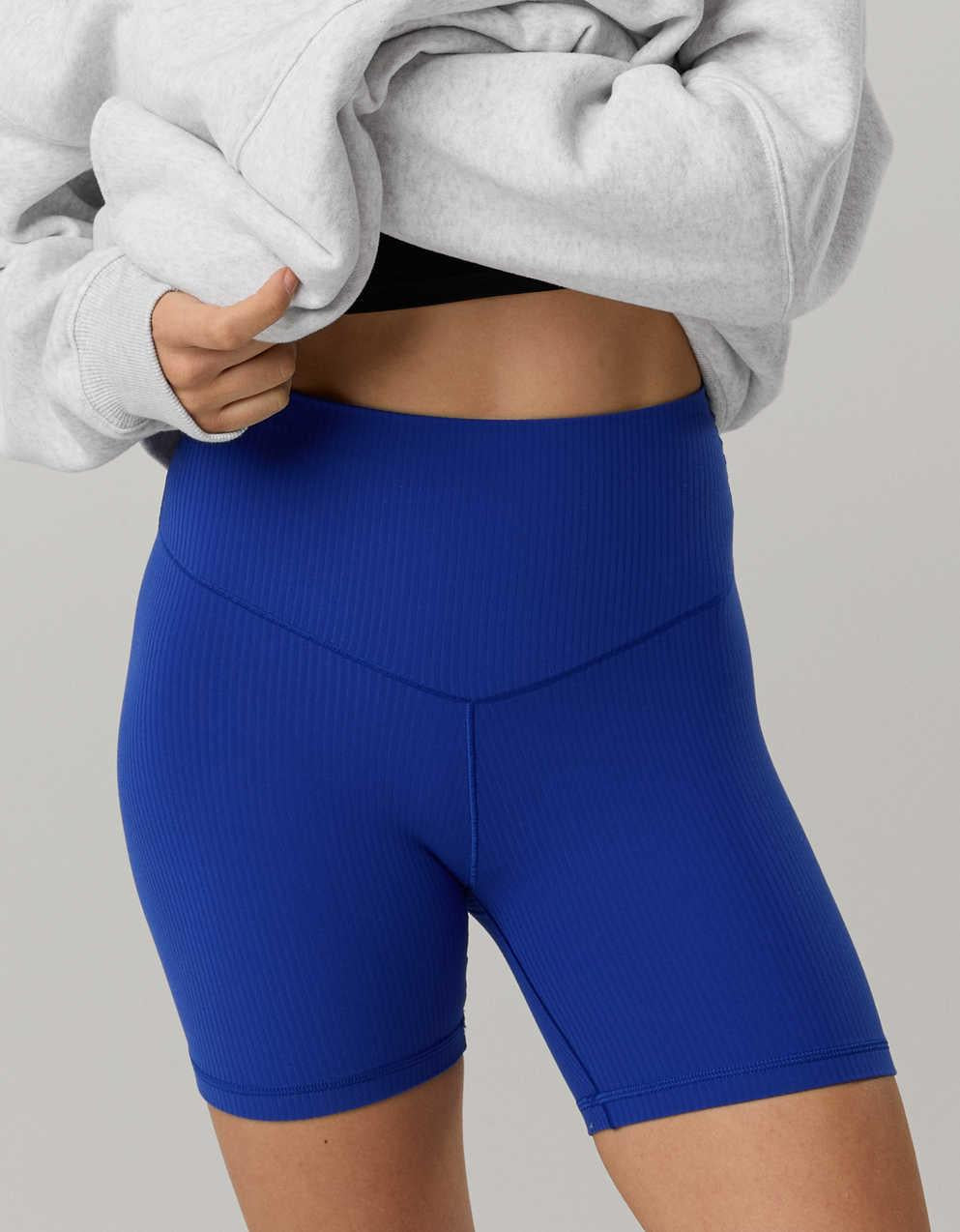 OFFLINE By Aerie Real Me XTRA Ribbed High Waisted 5" Bike Short