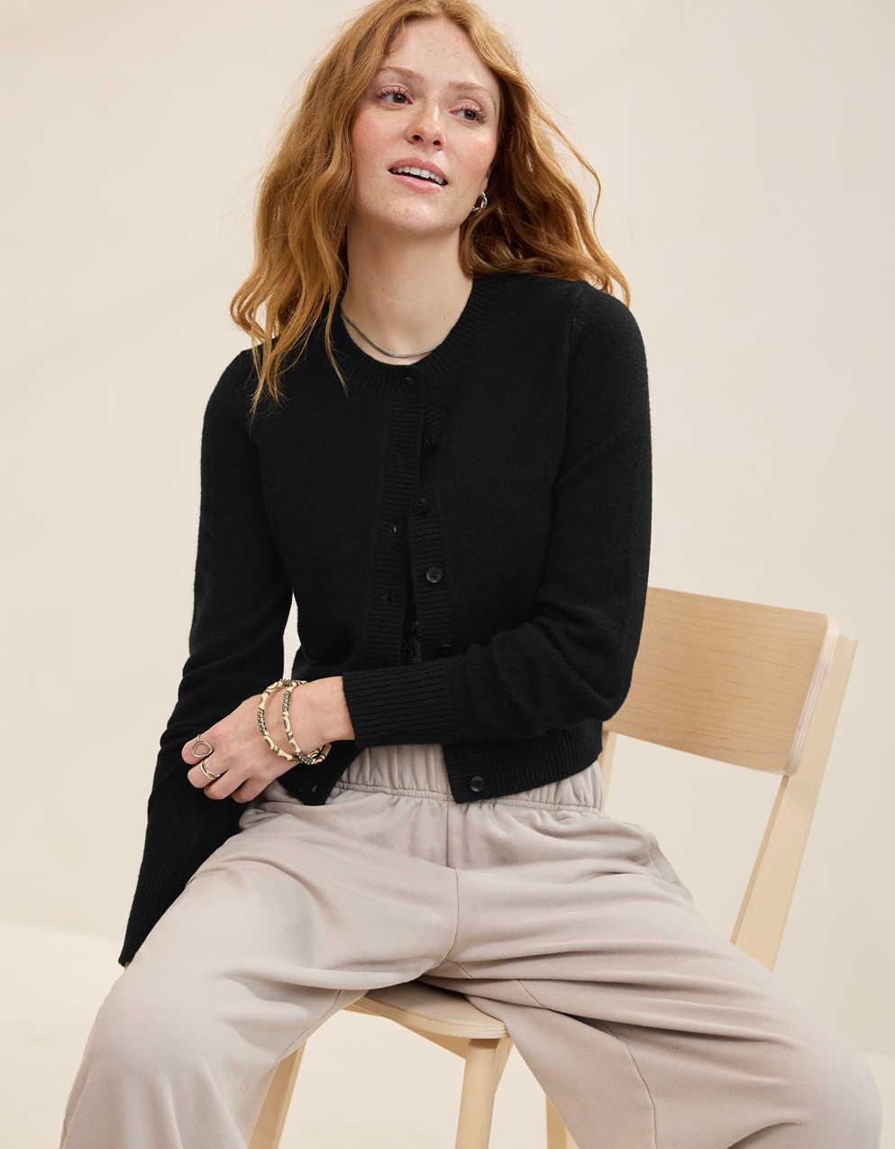 Aerie Softest Classic Cardigan
