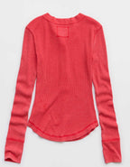 Aerie Henley Essential Layering T-Shirt
