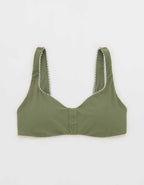 OFFLINE By Aerie Real Me XTRA Rib Picot Sports Bra