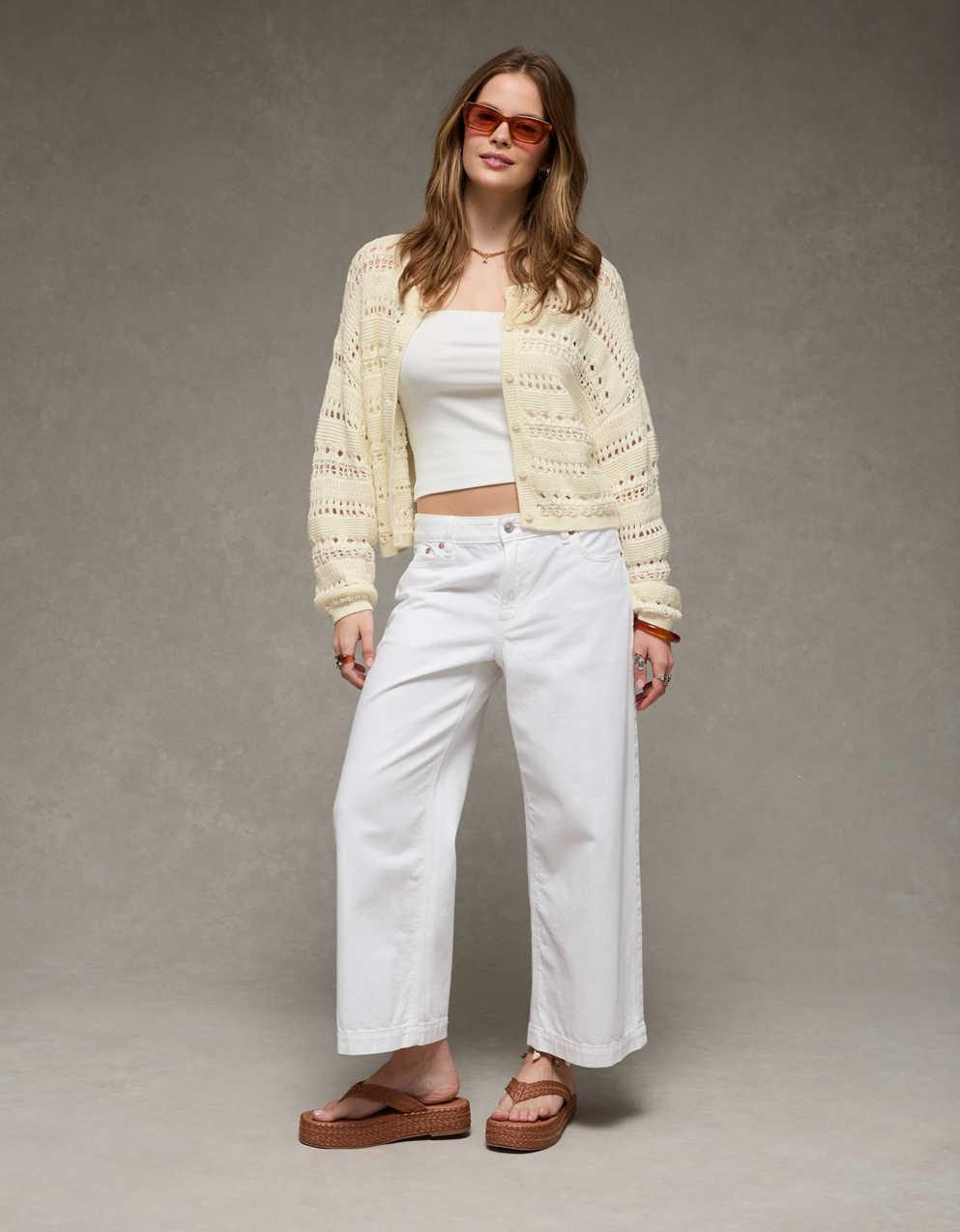AE Open Stitch Cardigan