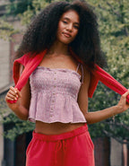 AE Smocked Button-Up Cami
