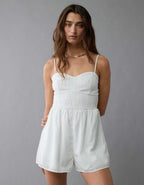 AE Pride Corset Striped Romper
