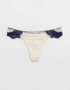 Show Off Sheer Happiness Lace Thong Underwear