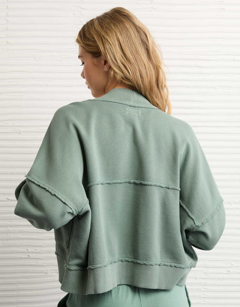 AE Saturday Fleece Cardigan