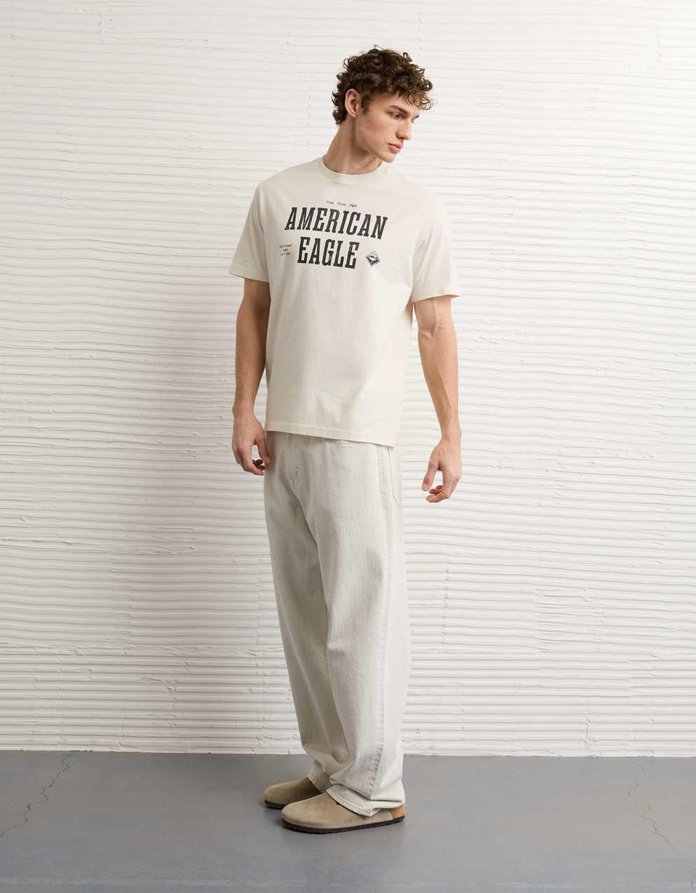 AE Standard Fit Graphic Logo T-Shirt