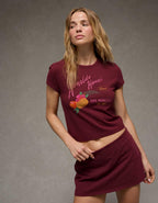 AE Fitted Cropped Graphic T-Shirt