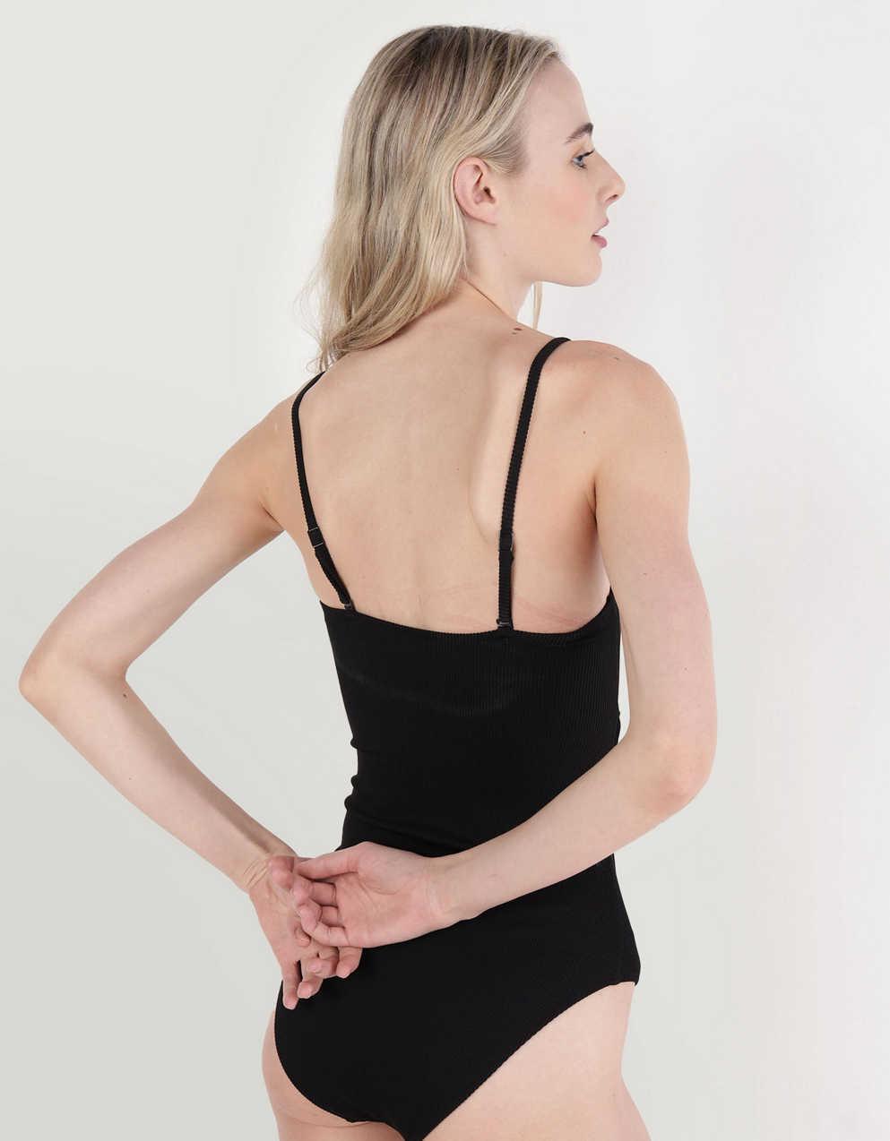 Aerie Ribbed Wrap Tie One Piece