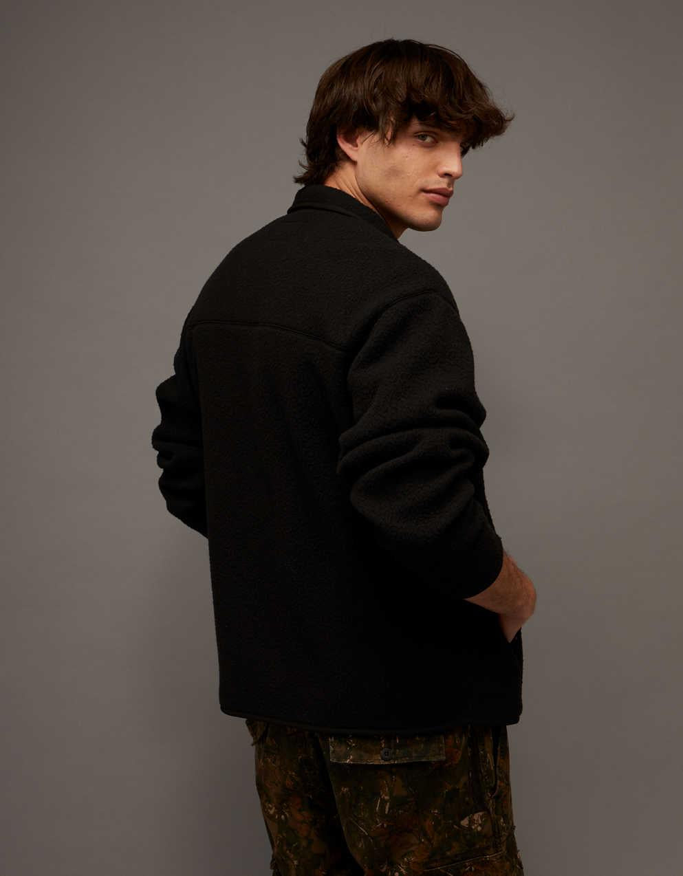 AE Zip-Up Sherpa Jacket