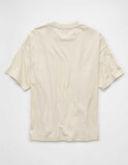 AE Laidback Luxe Heavyweight Oversized Logo Graphic T-Shirt