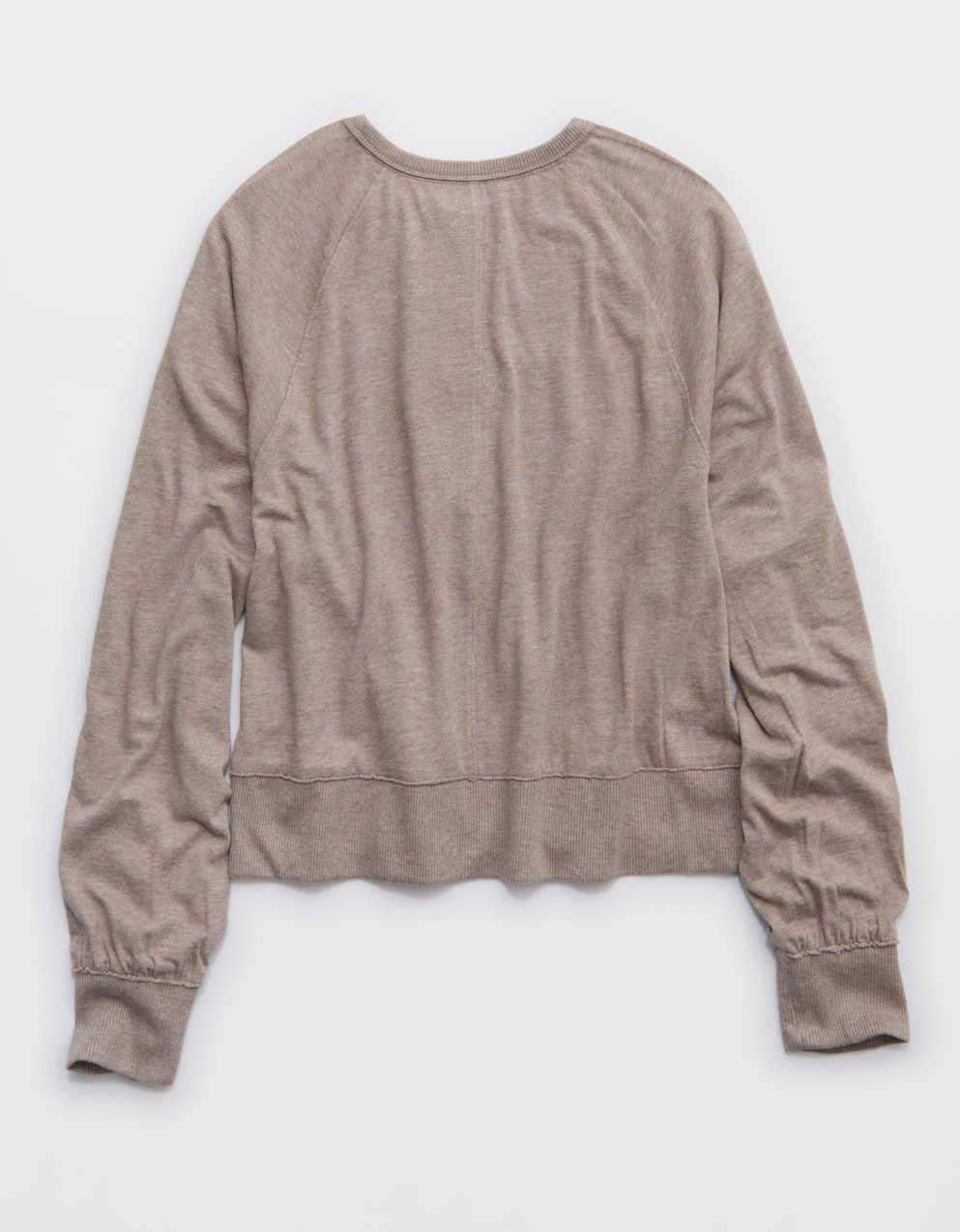 Aerie Happy Snit Henley T-Shirt