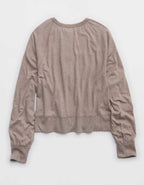 Aerie Happy Snit Henley T-Shirt
