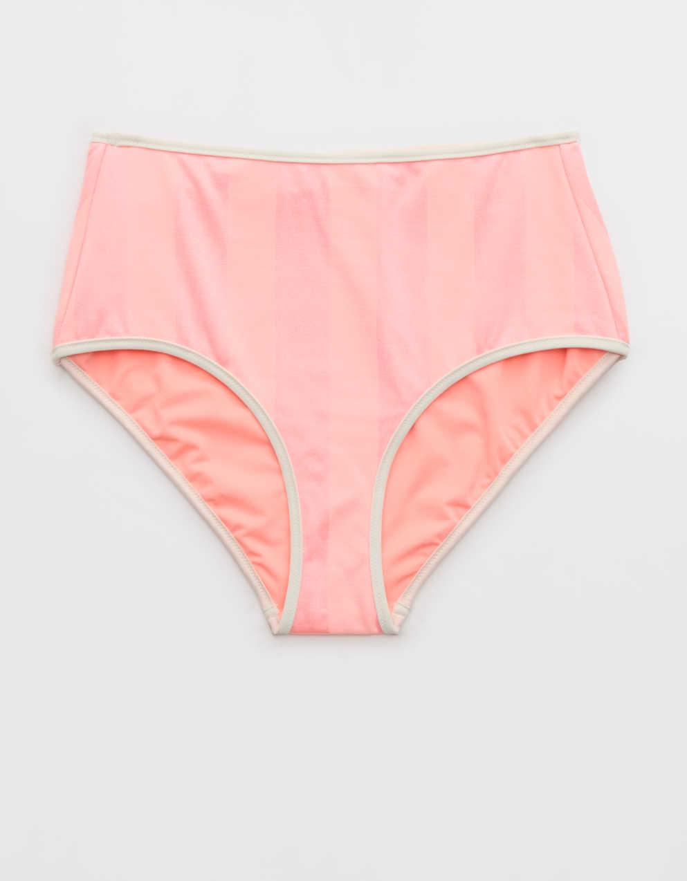 Aerie High Waisted Shine Bikini Bottom