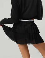 OFFLINE By Aerie Real Me Pleated Mesh Skort