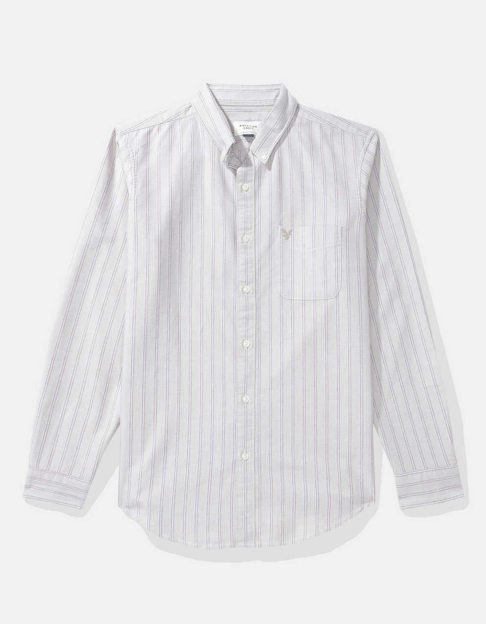 AE Everyday Slim Oxford Button-Up Shirt