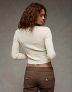 AE Lace-Up Sweater