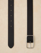 AE Rectangle Buckle Leather Belt