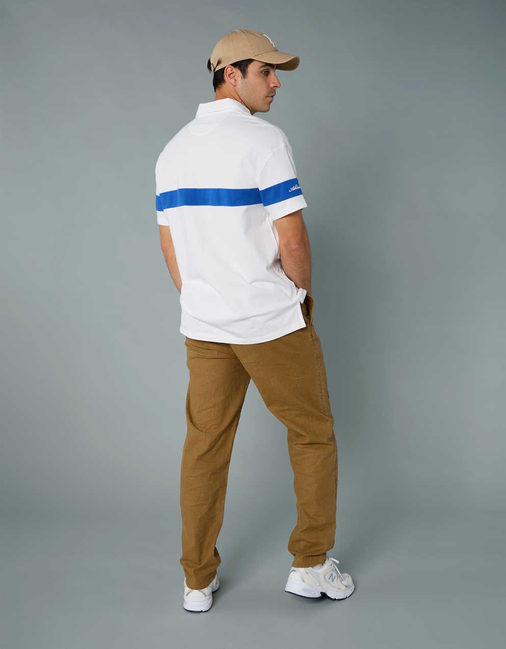 AE Flex Linen-Blend Athletic Fit Pull-On Pant
