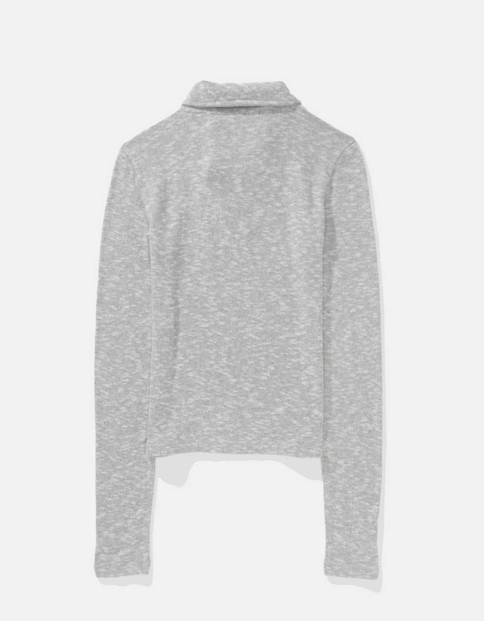 AE Long-Sleeve Plush Polo T-Shirt
