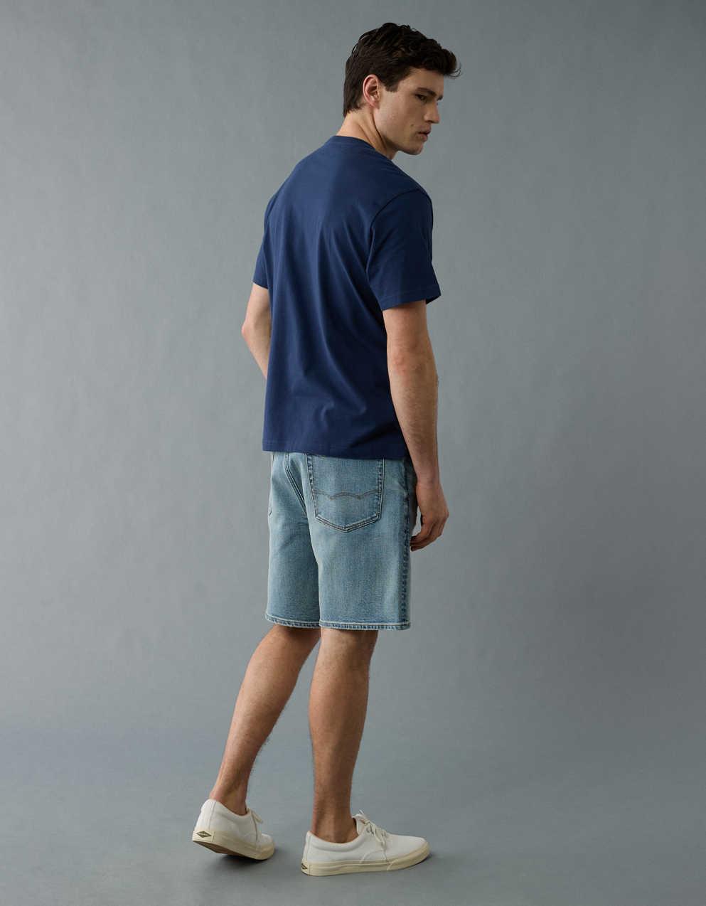 AE 9" EasyFlex Loose Denim Short