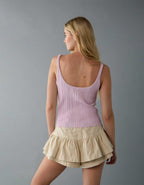 AE Cropped Crochet Tank Top
