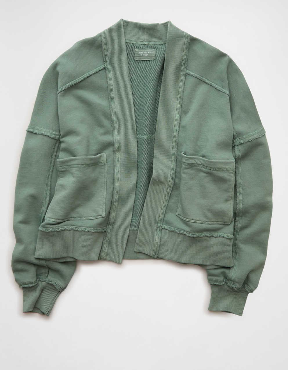 AE Saturday Fleece Cardigan