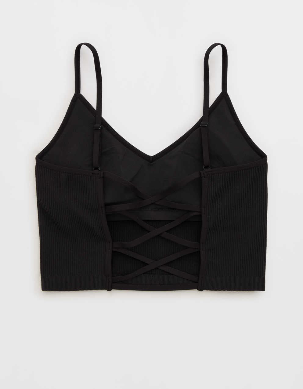 Superchill Seamless Rib Padded Bra Top