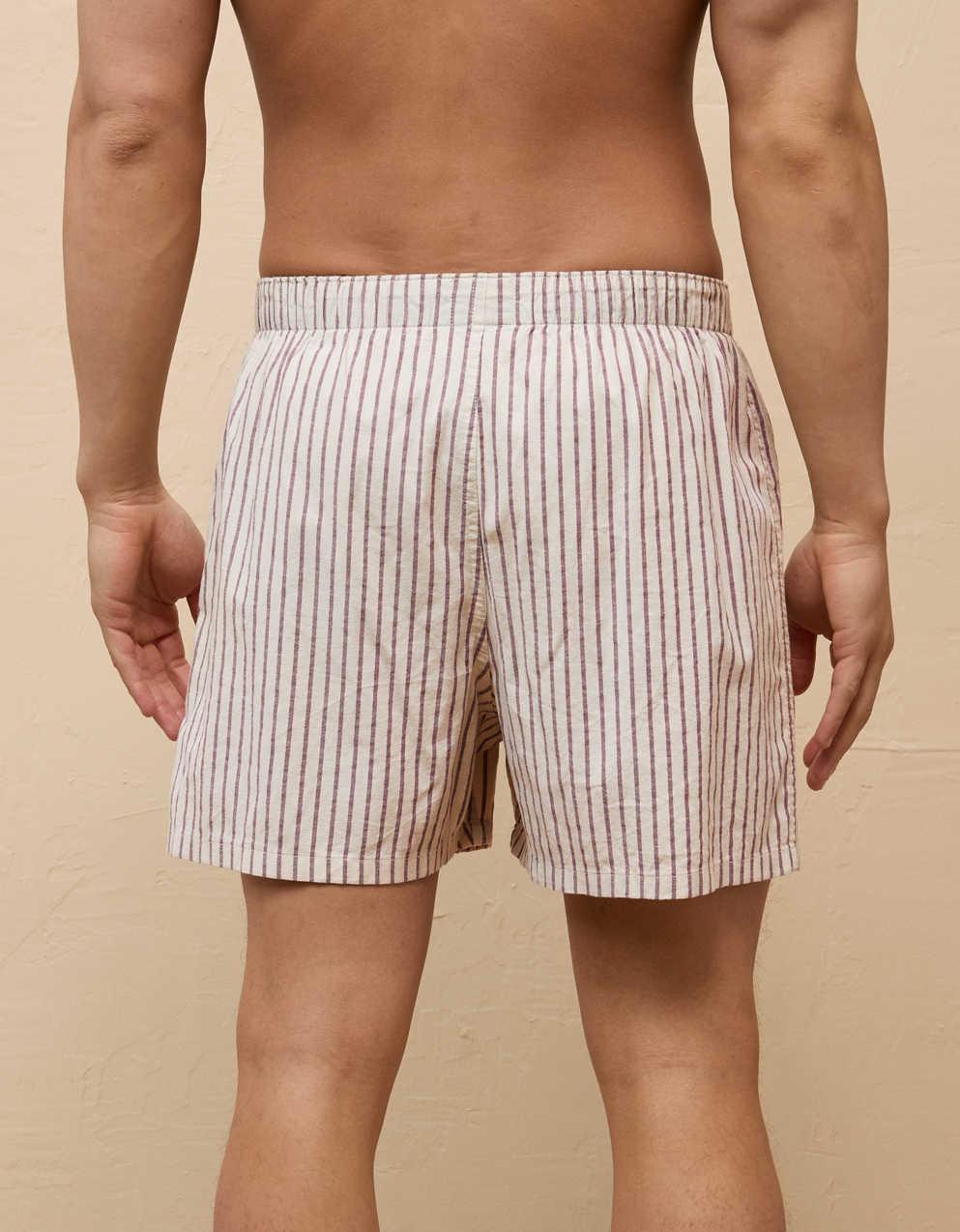 AEO Men's Plaid Stretch Boxer Short
