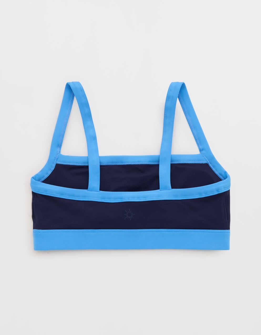 OFFLINE By Aerie Real Me XTRA Colorblock Sports Bra