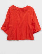 Aerie It's Casual Knit Slub T-Shirt