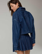 OFFLINE By Aerie Cropped Button Up Shirt