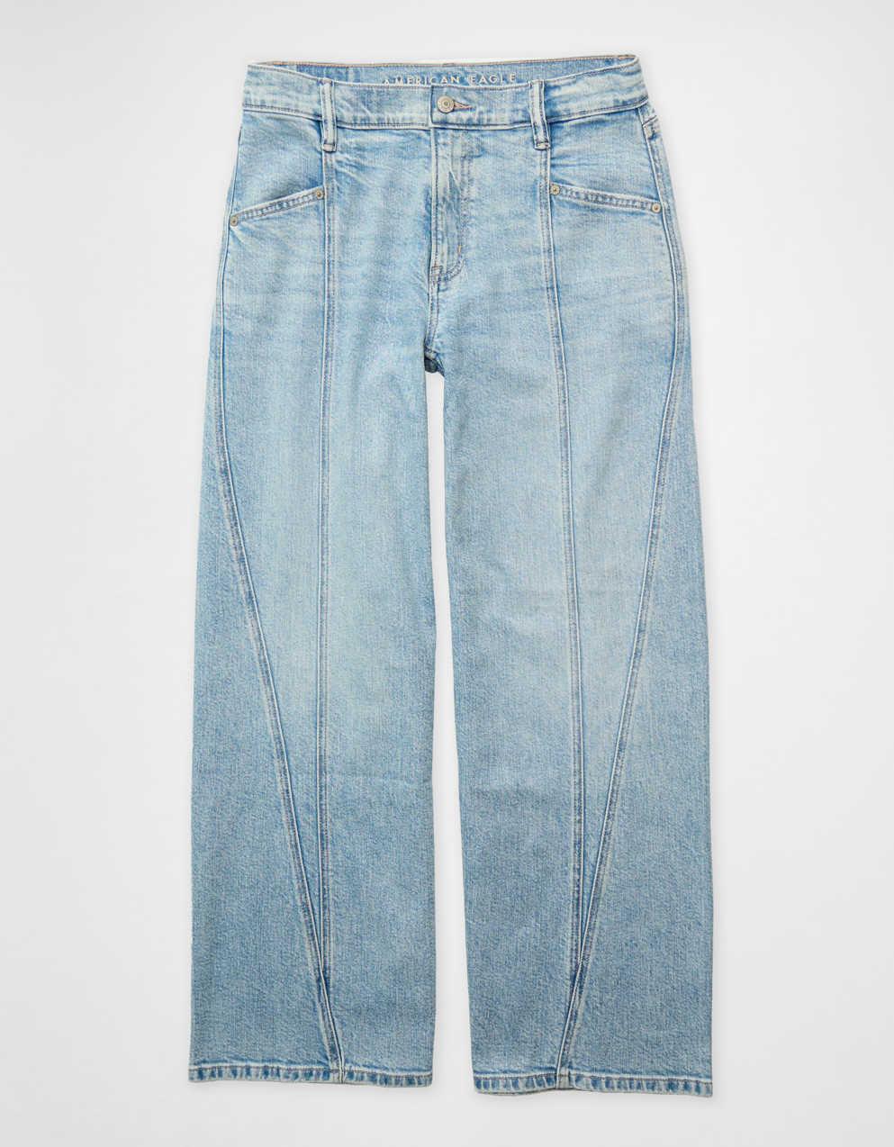 AE Dreamy Drape Low-Rise Ultra Wide-Leg Jean